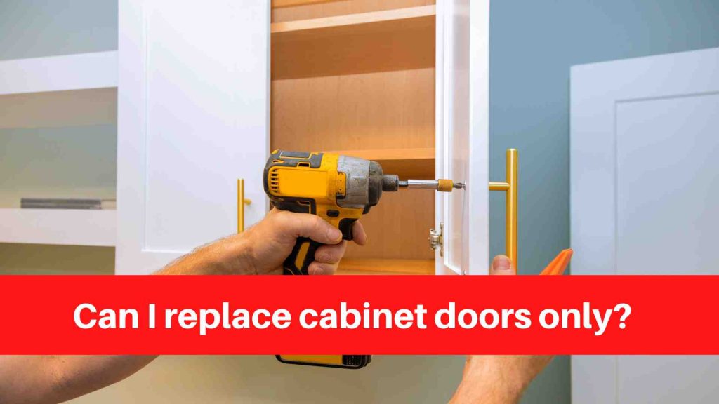 Can I replace cabinet doors only